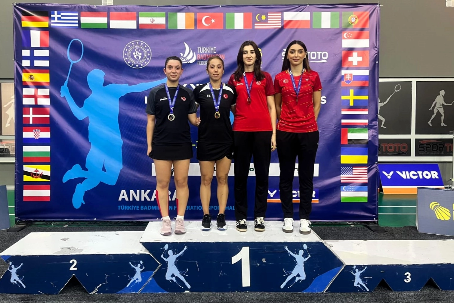 Bursa Osmangazili badmintoncu adını zirveye yazdırdı
