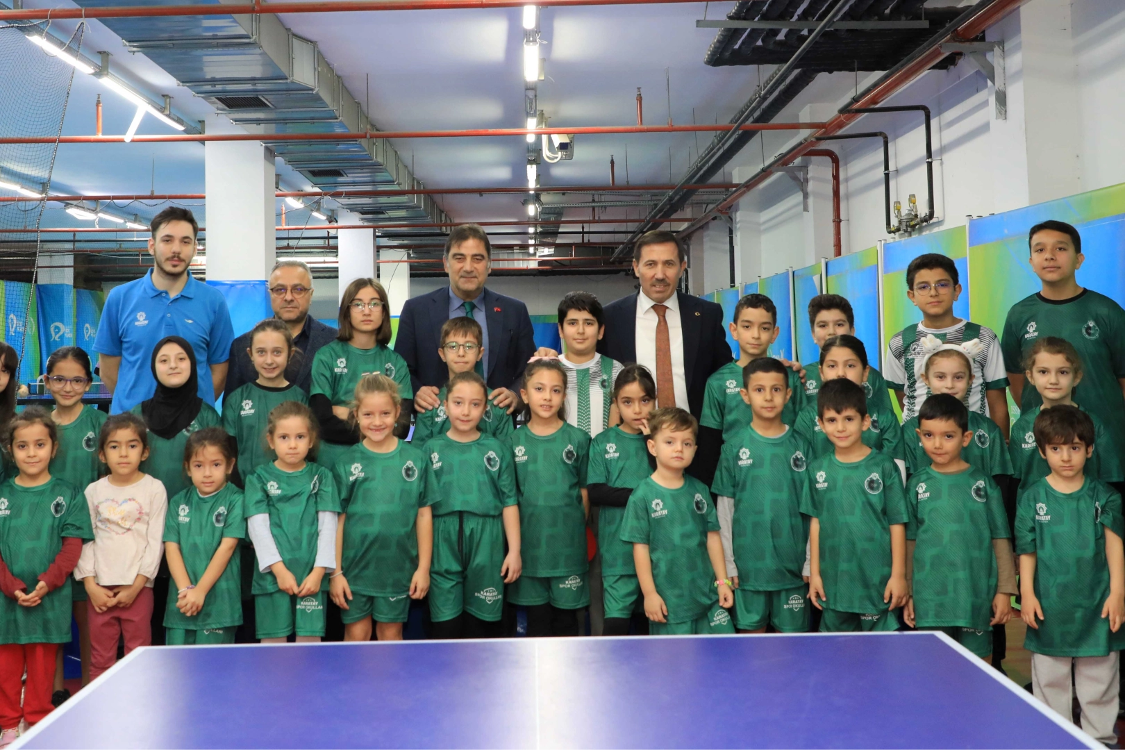 Konya'da Milletvekili Karaman ve Başkan Kılca sporcularla buluştu