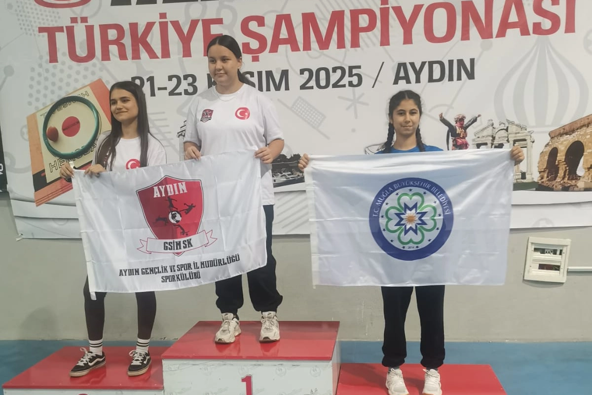 Muğlalı sporculardan 2 Türkiye şampiyonluğu