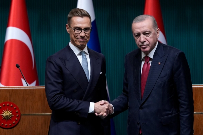 Cumhurbaşkanı Erdoğan, Finlandiyalı mevkidaşıyla görüştü