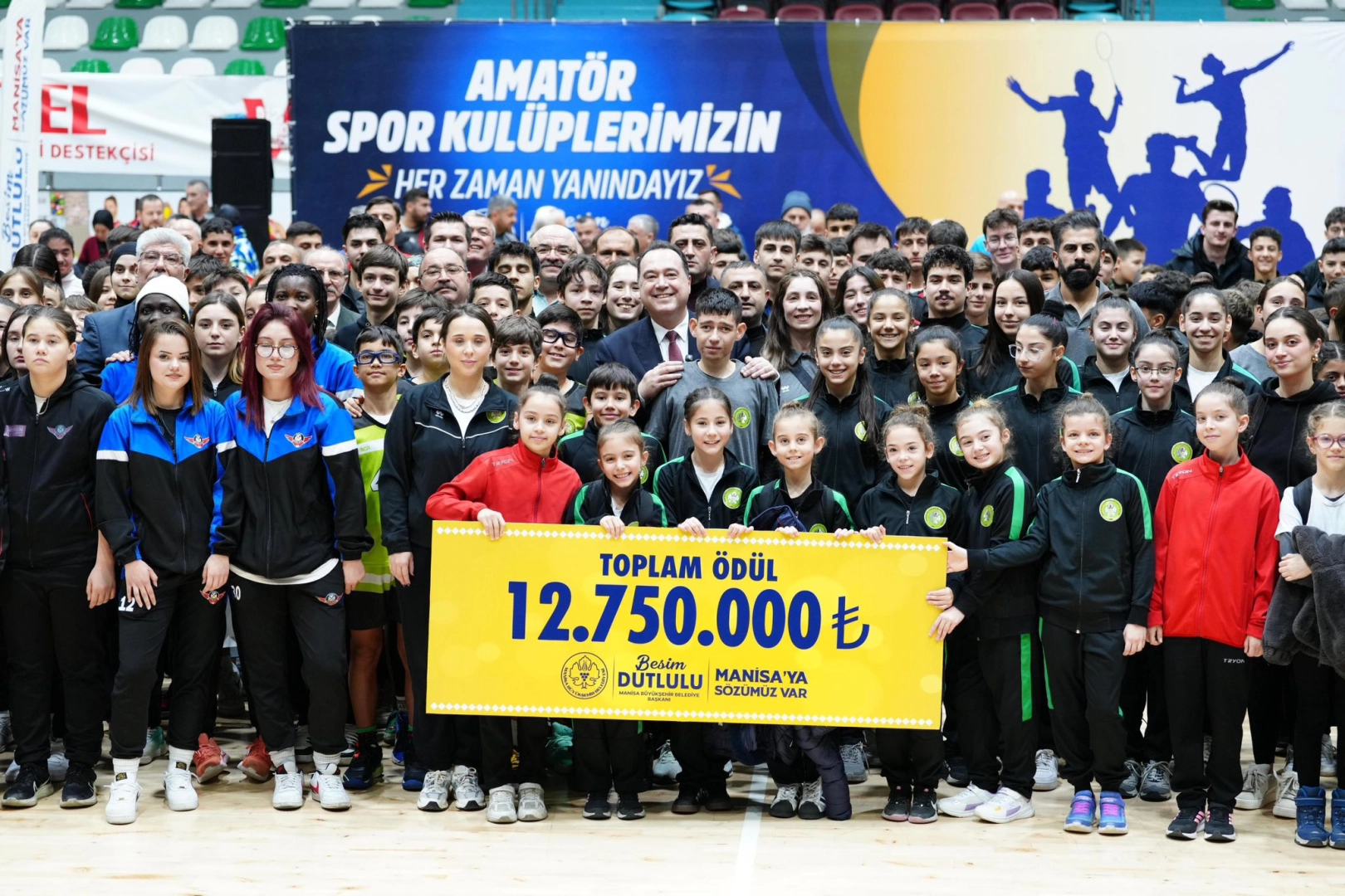 Manisa Büyükşehir’den amatör spora rekor destek