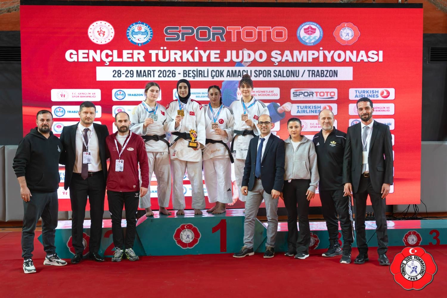 Judonun kalbi Trabzon’da attı