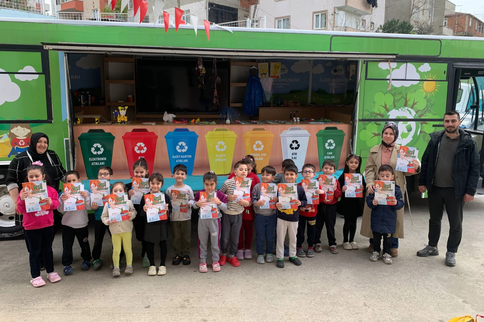 Kocaeli Çayırovalı miniklere 'sıfır atık' bilinci