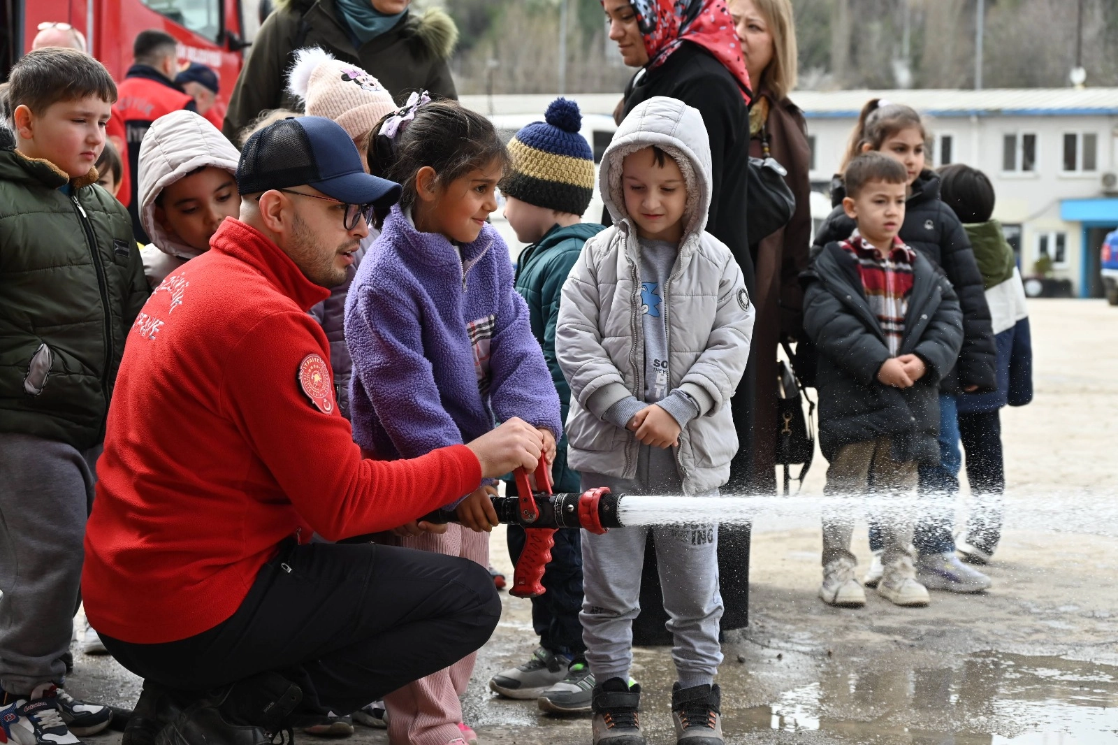 Bilecik Bozüyük’te miniklere yangın bilinci eğitimi