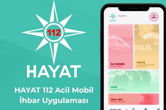 HAYAT 112 bir ayda 600 bini aştı... 7 bin 157 acil vakaya dijital müdahale