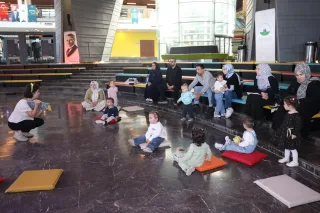 Osmangazi'de ebeveynler çocuklarıyla kitap okuma yollarını öğrendi