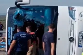Manisa’da feci kaza! Bursa'dan hareket etmişlerdi... Çok sayıda ölü var!