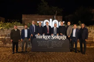 TÜRKSOY temsilcilerinden Kayseri Talas turu