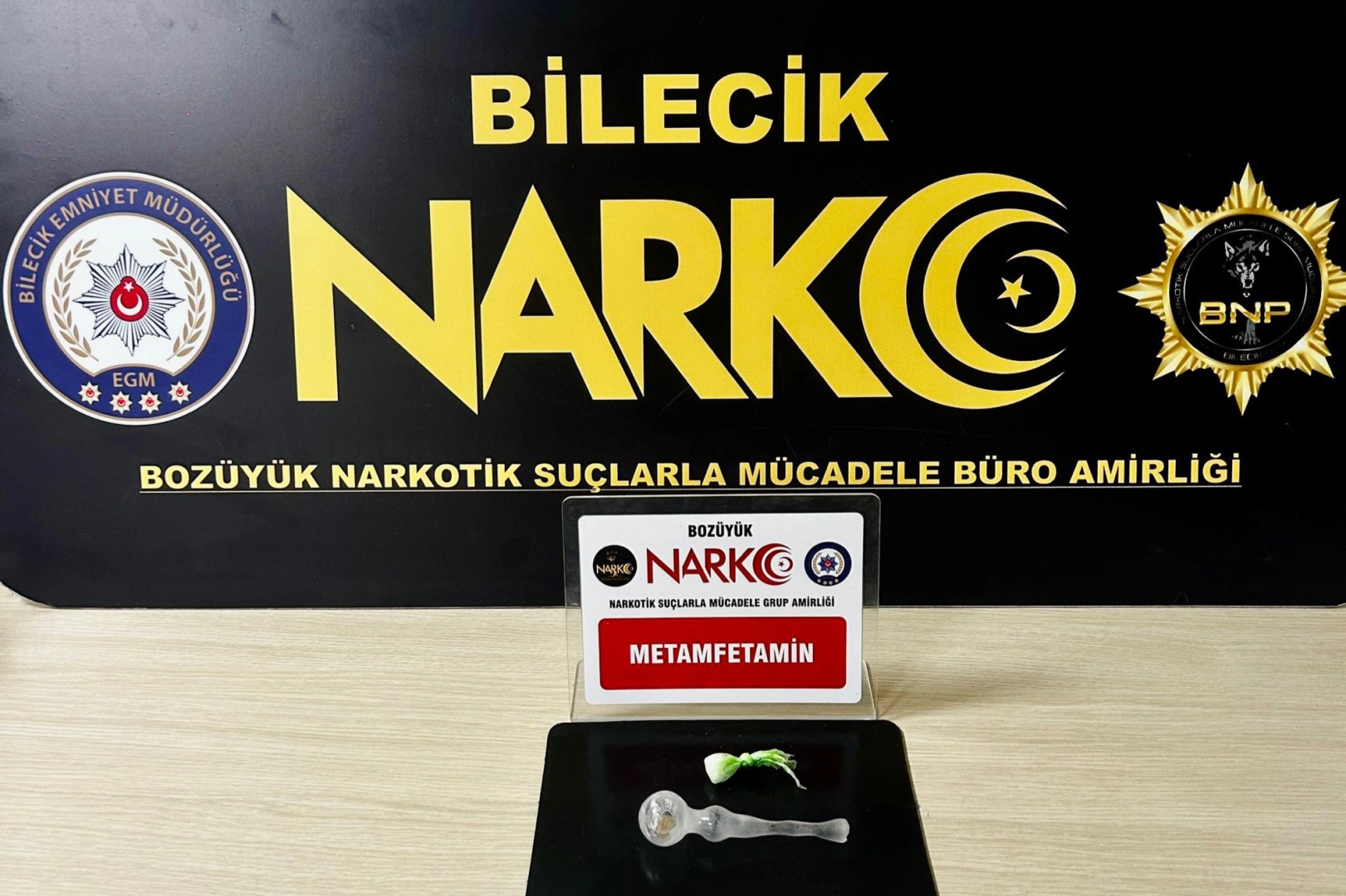 Bozüyük’te narkotik operasyonu