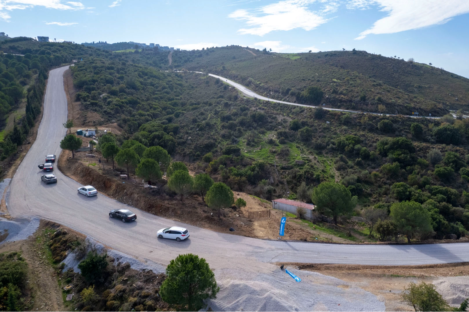 İzmir Güzelbahçe Payamlı yolu açıldı
