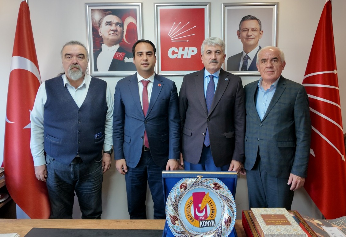 Gazeteciler Cemiyeti’nden, CHP il Başkanı Türktaş’a ziyaret