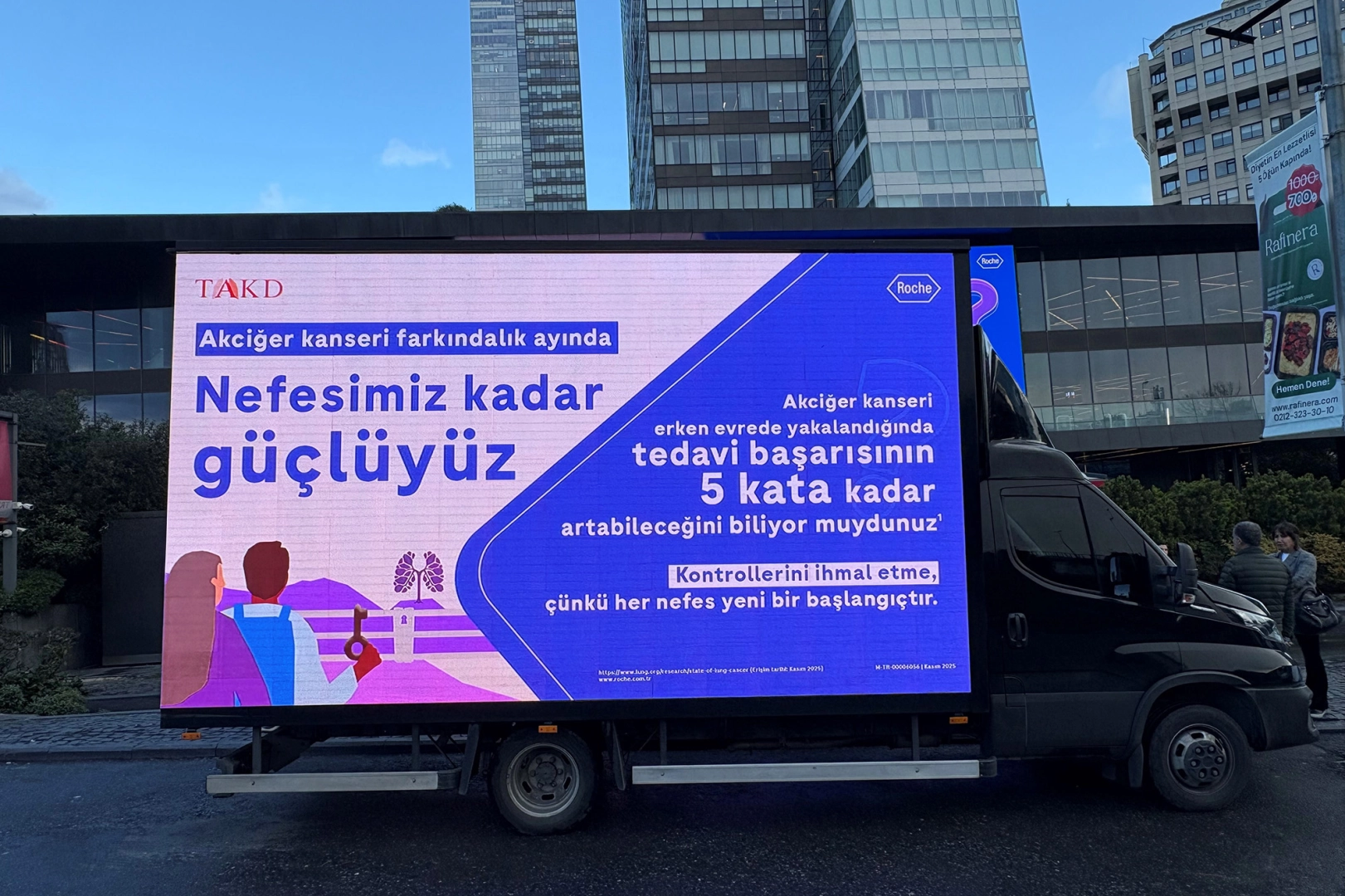 Türk Akciğer Kanseri Derneği'nden 'erken tanı hayat kurtarır' kampanyası