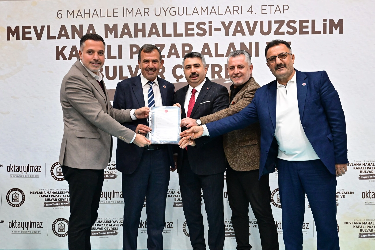 Bursa Yıldırım'dan 5 bin 867 tapu