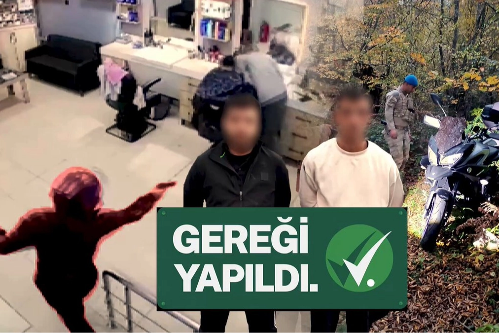 Berber dükkanına silahlı saldırının gereği yapıldı! Şüpheliler Bartın’da yakalandı