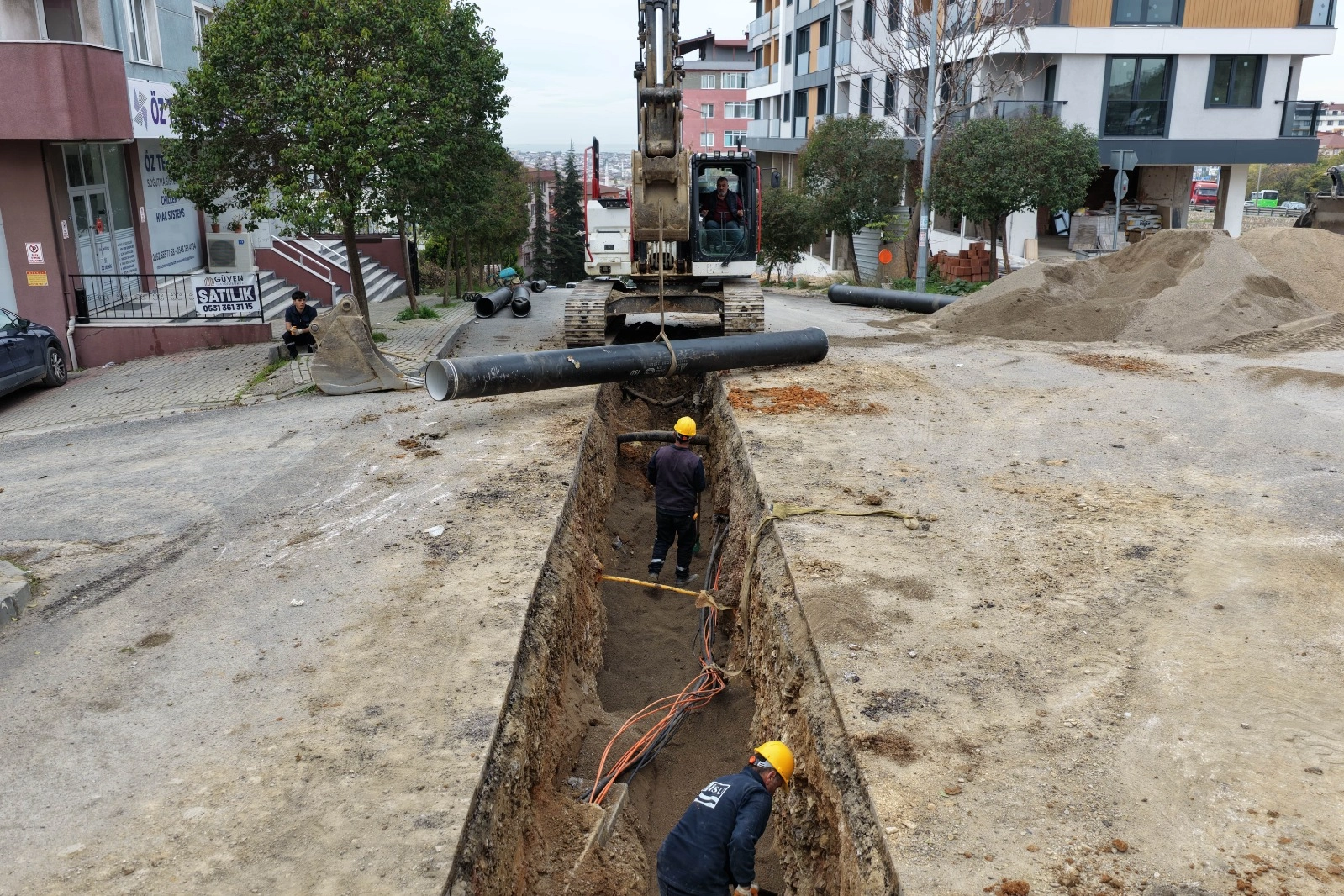 Kocaeli Gebze’de altyapı seferberliği