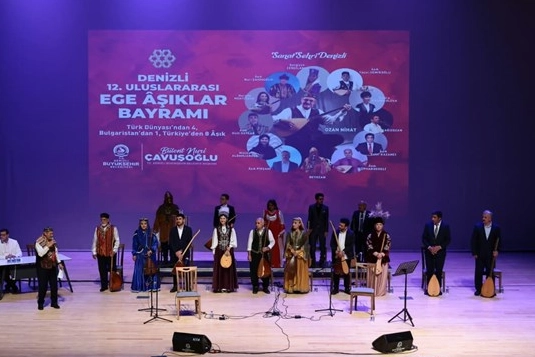 Denizli’de Aşıklar Bayramı kültür şölenine dönüştü