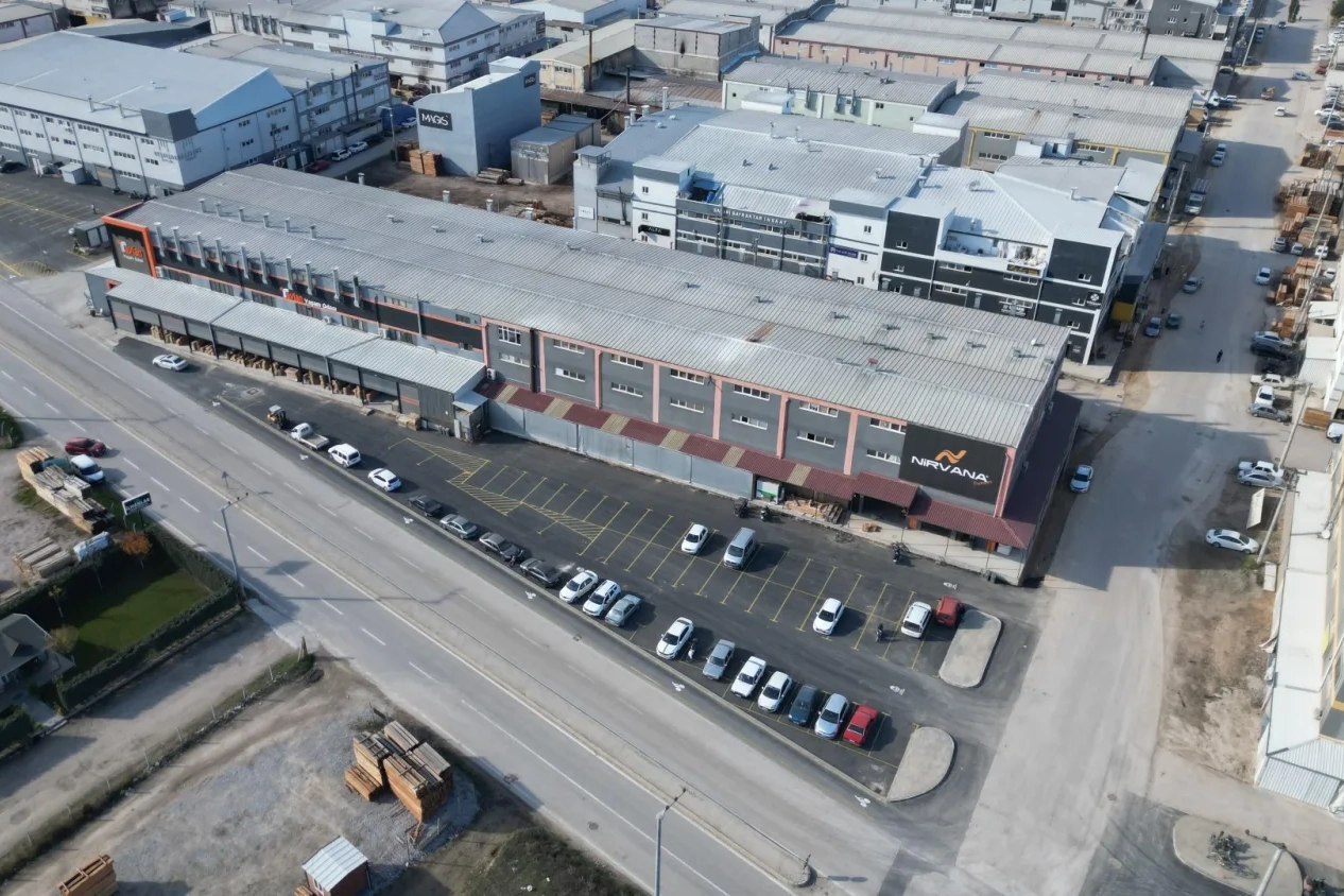 Bursa İnegöl'de Ağaç İşleri Sanayi Bölgesi'nde 261 araçlık otopark