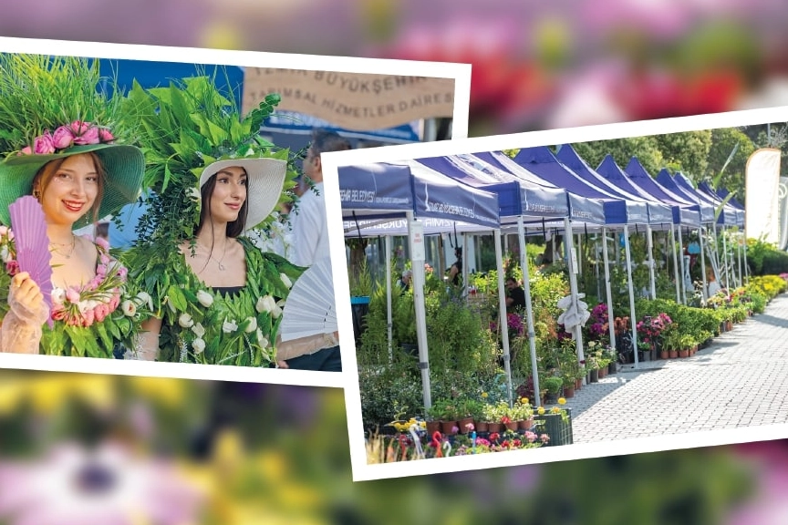 İzmir Balkon ve Bahçe Bitkileri Festivali'ne hazırlanıyor