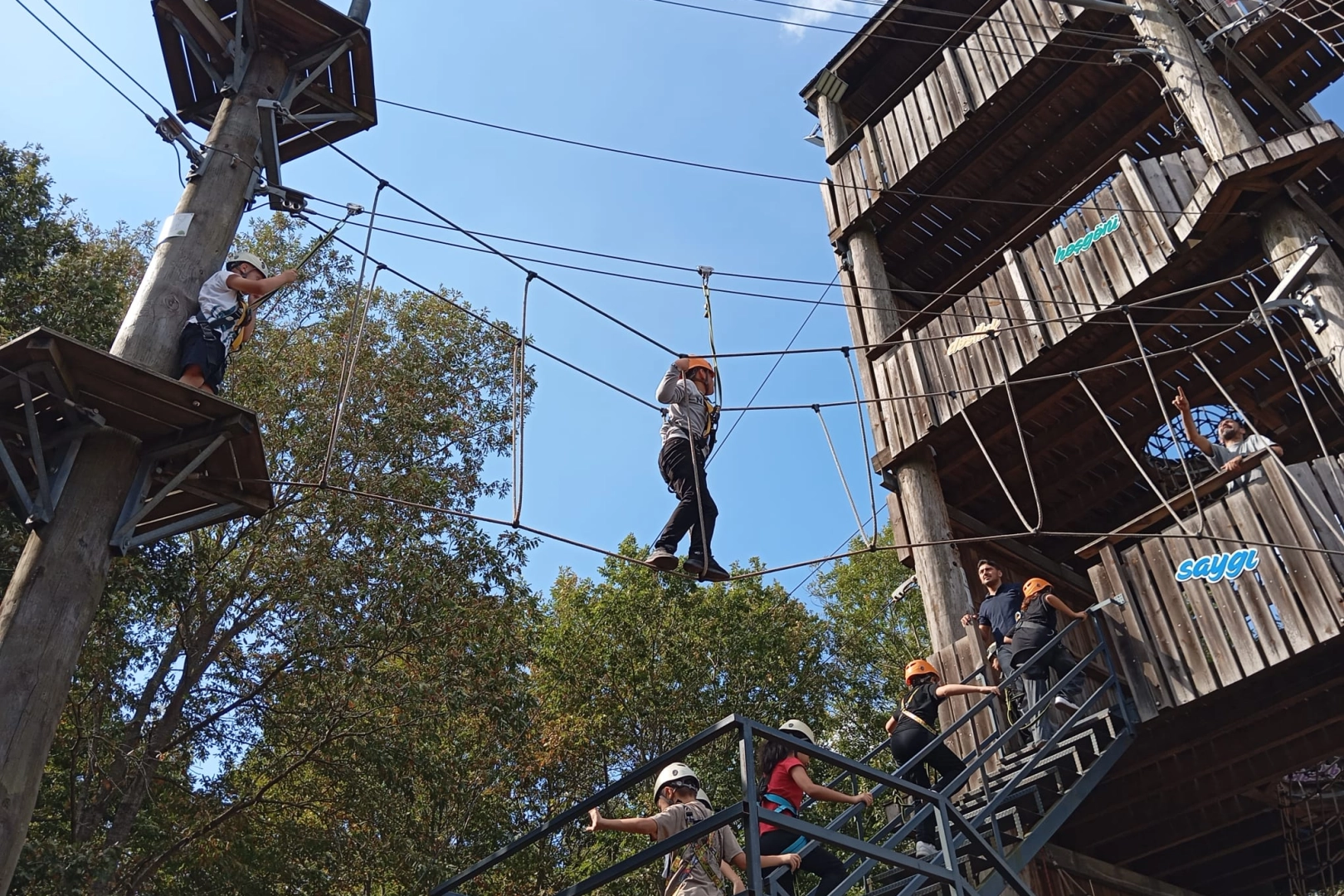 Sakarya MaceraPark’ta adrenalin dolu deneyim