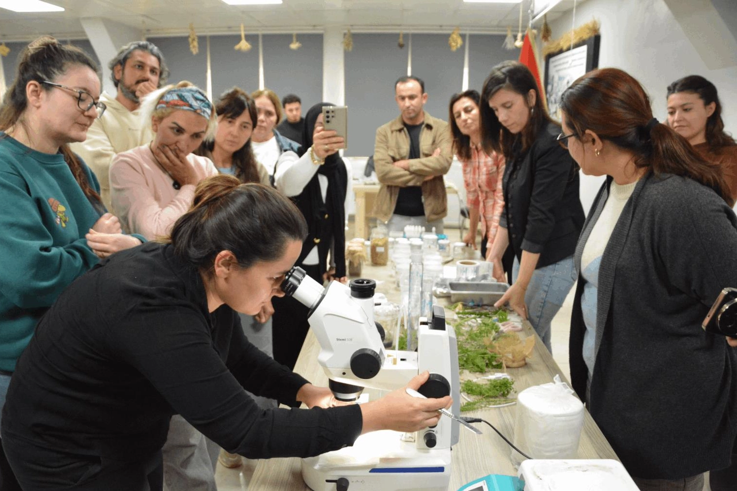Balıkesir’de 30 kursiyer bitki doku kültürü eğitimi aldı