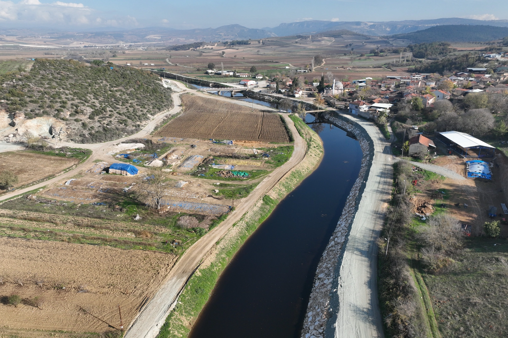 DSİ'den Bursa Yenişehir’e taşkın koruma yatırımı