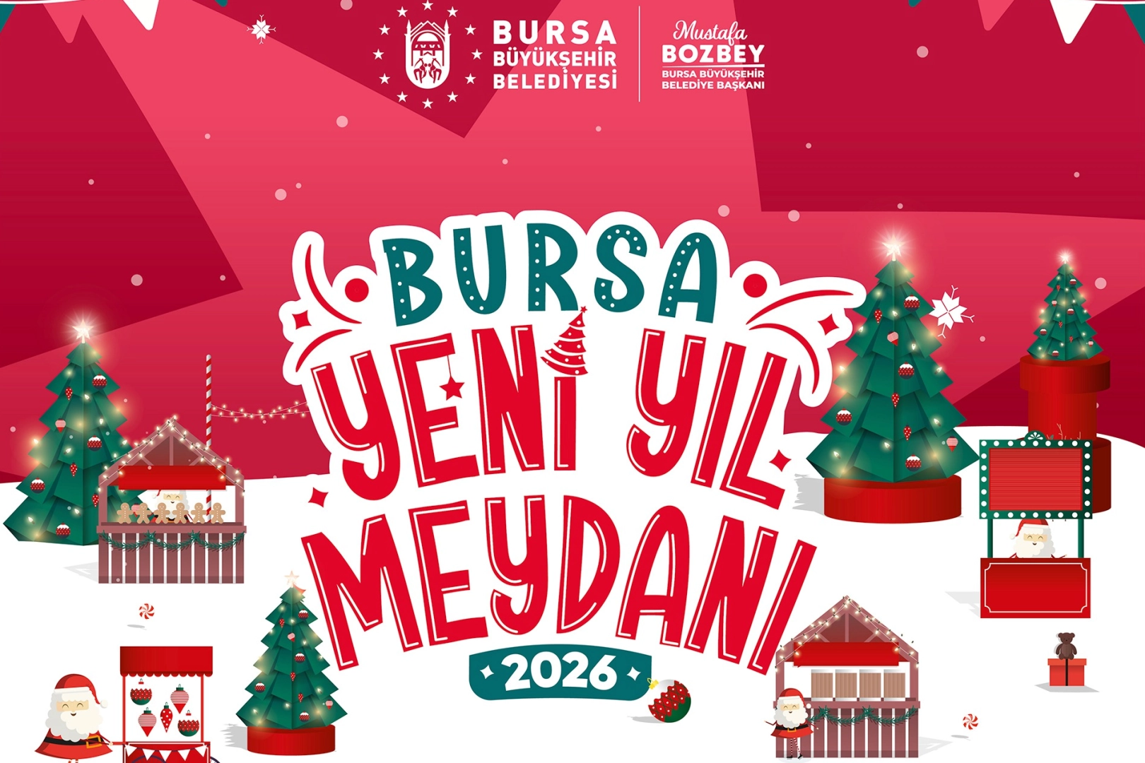 Bursa Büyükşehir'den yeni yıla özel aktiviteler