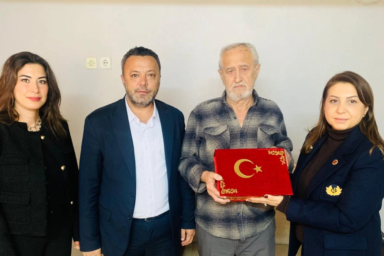 Kocaeli İzmit'te gazilere vefa ziyaretleri sürüyor 