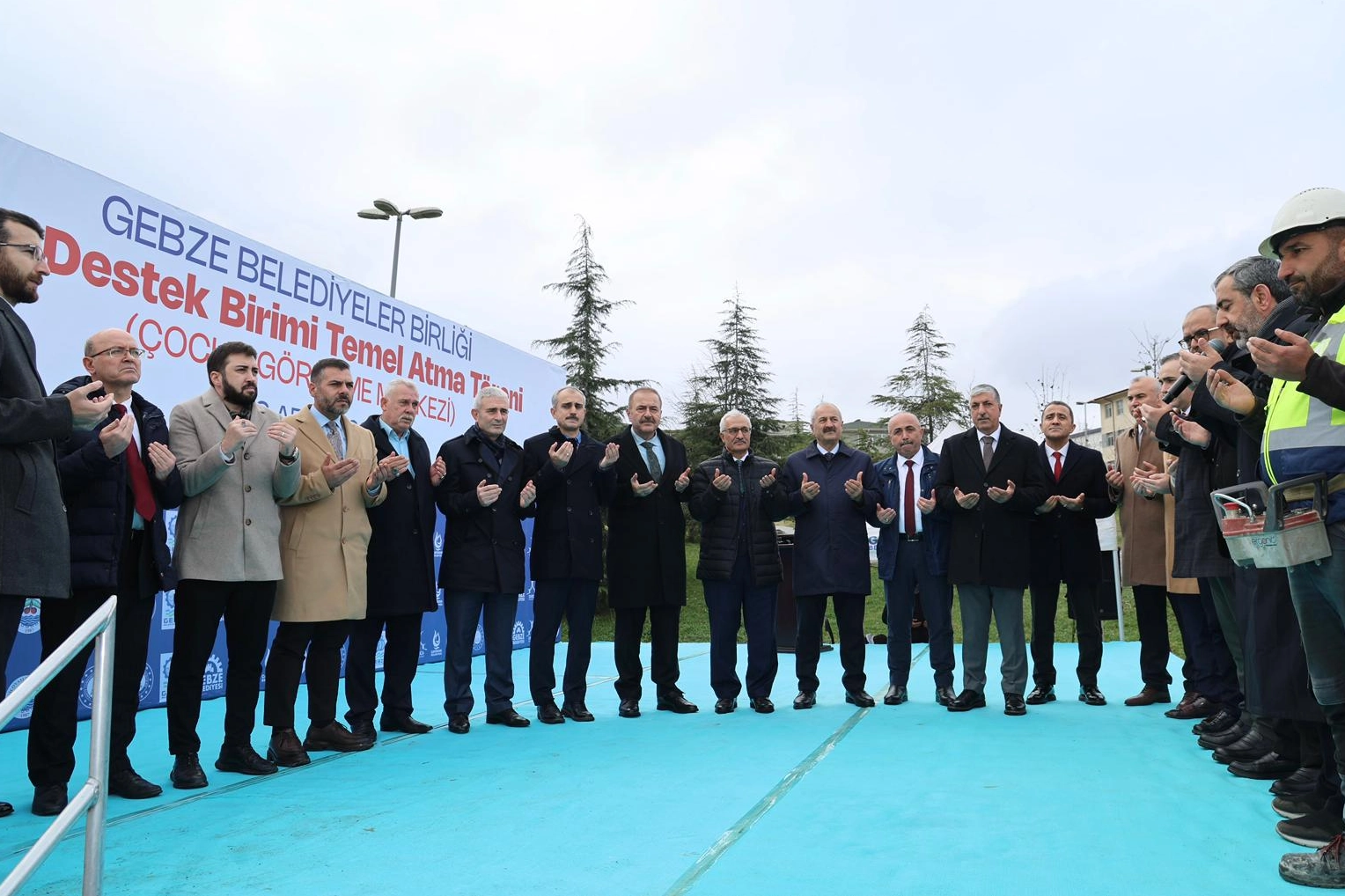 Gebze'de Çocuk Görüşme Merkezi için ilk harç