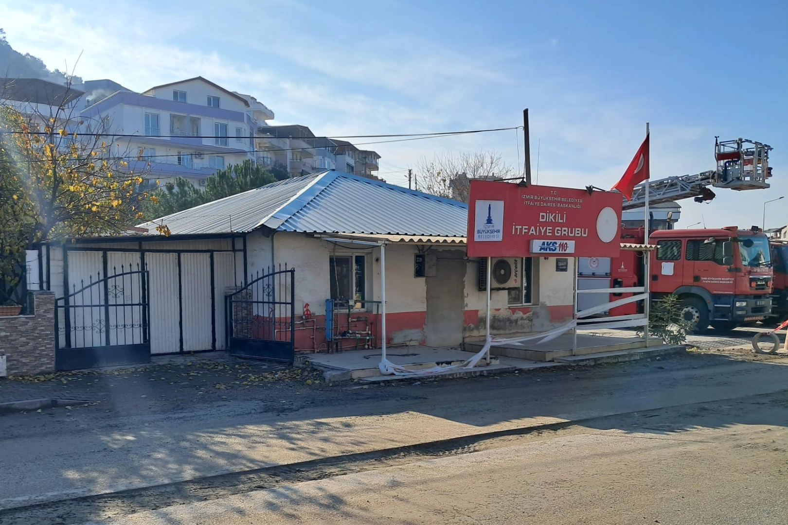 İzmir Dikili'ye modern itfaiye üssü geliyor