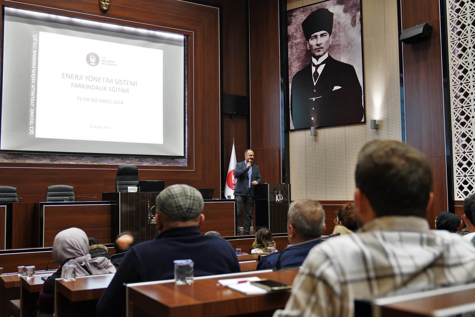 Ankara Keçiören Belediyesi'nde ISO 50001 eğitimi