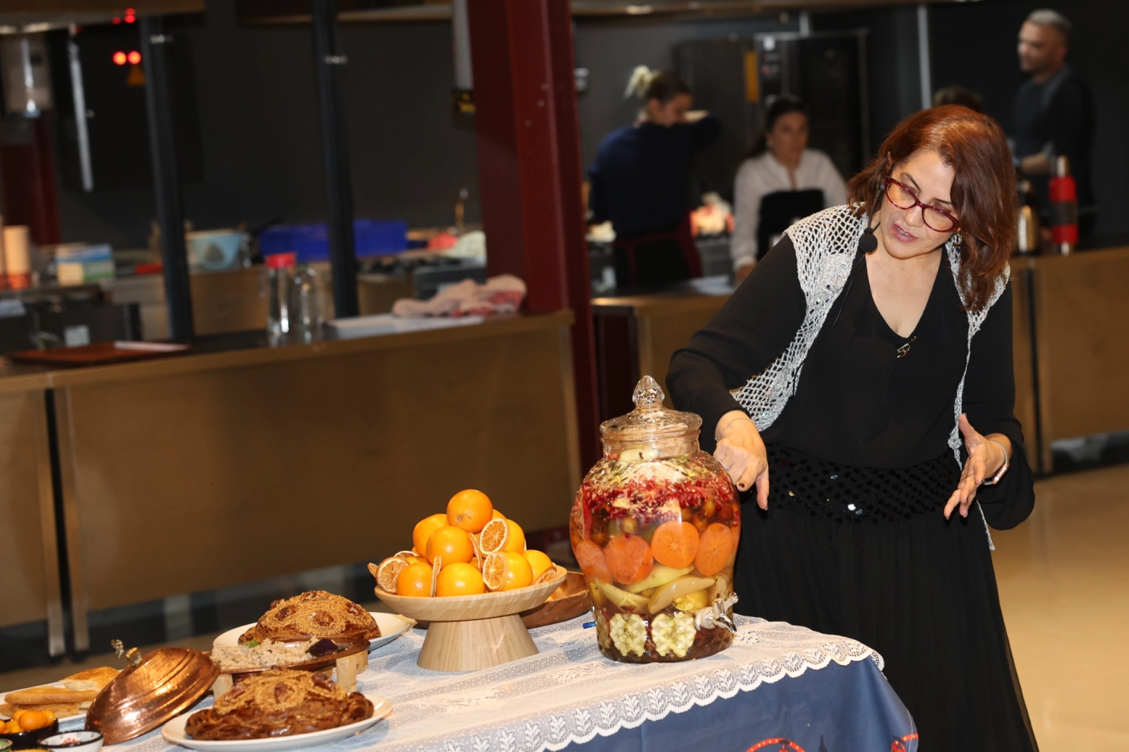 Bursa Nilüfer’de yeni yılın kokusu, lezzeti ve müziği konuşuldu