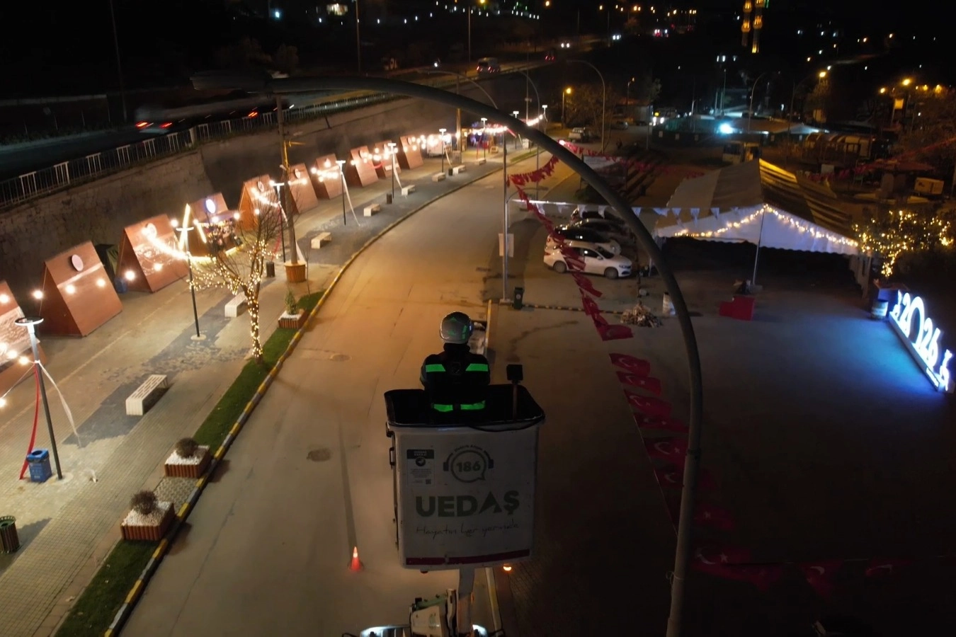 UEDAŞ'tan yeni yılda kesintisiz mesai