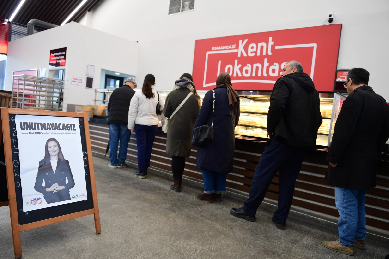 Bursa Osmangazi'de Gülşah Durbay için hayır yemeği