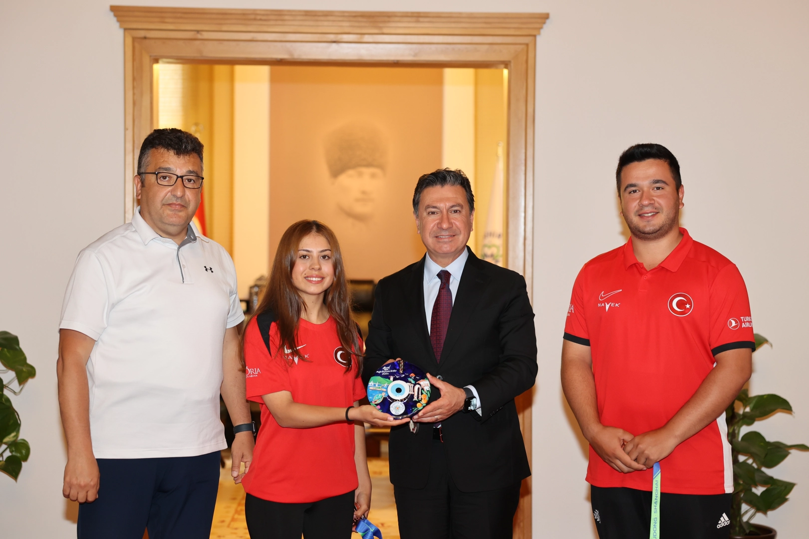 Muğla’da Fair Play Şeref Diploması Ejder Sözen’e verildi