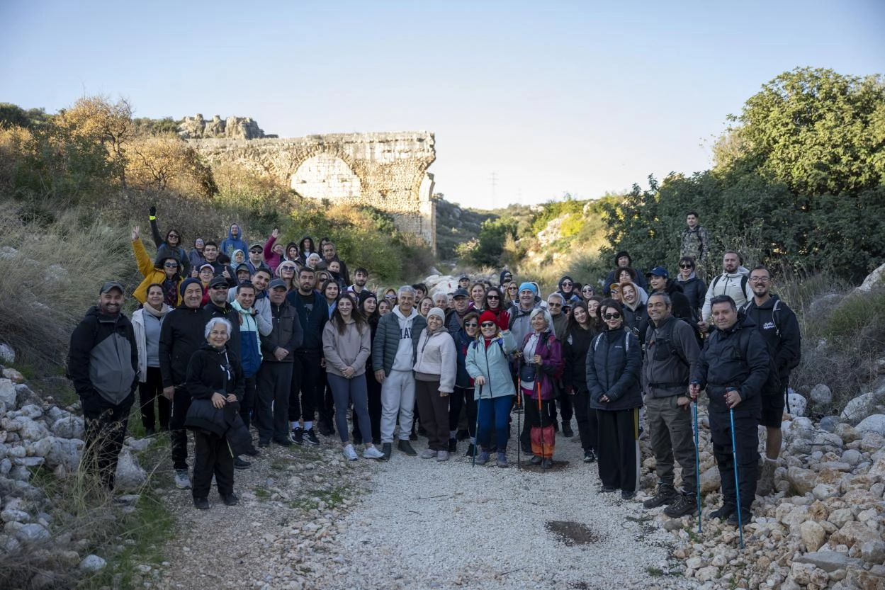 Mersin'de Tarihi Kilikya Yolu’nda doğa ve tarih yolculuğu