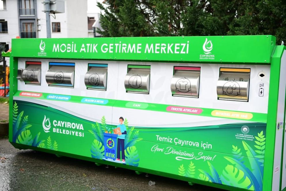 Çayırova’da 4 yeni noktaya atık getirme merkezi
