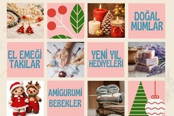 Denizli'de kadın emeğiyle yeni yıl coşkusu