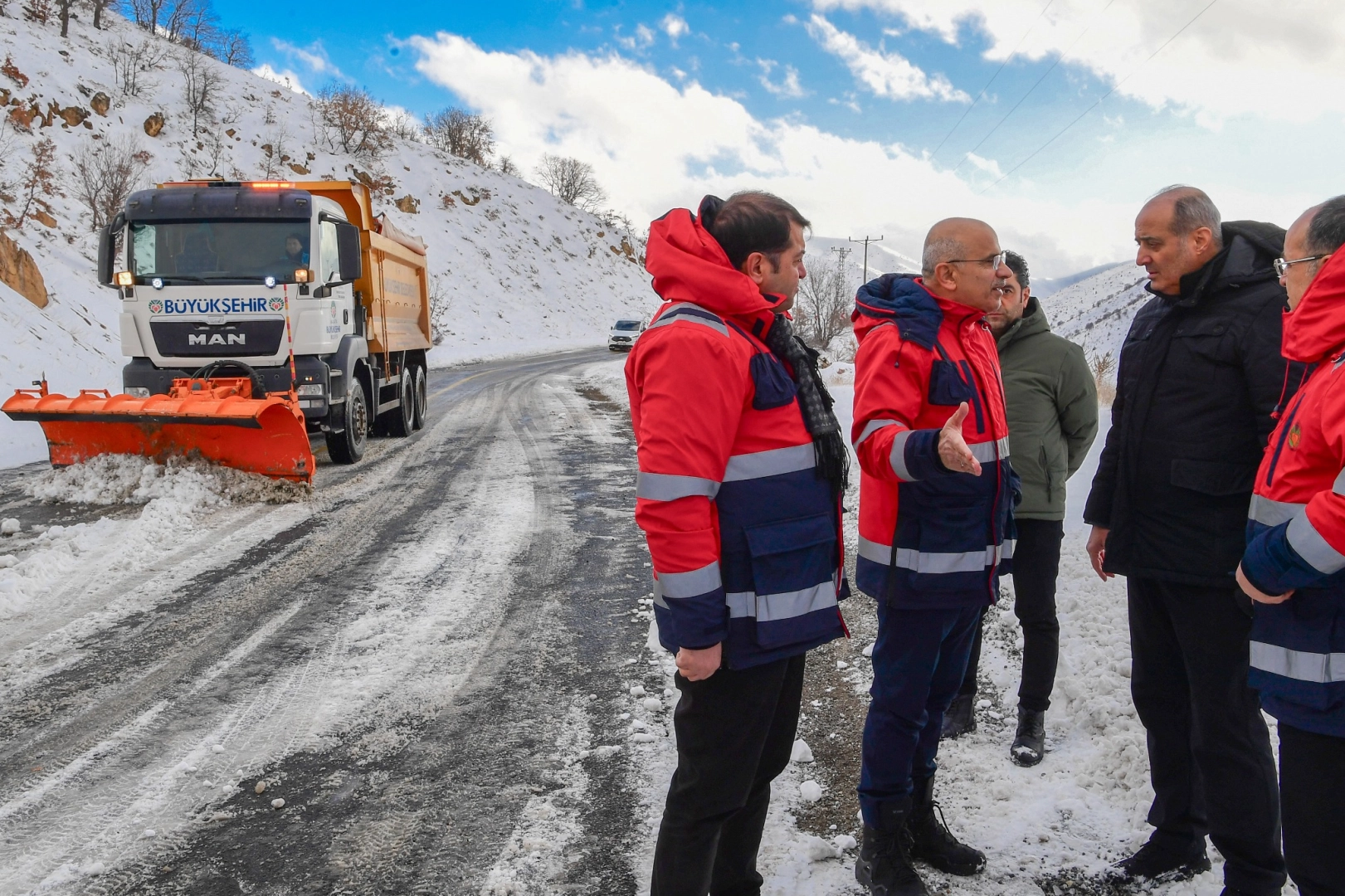 Malatya’da Porga bağlantı yoluna yakın takip