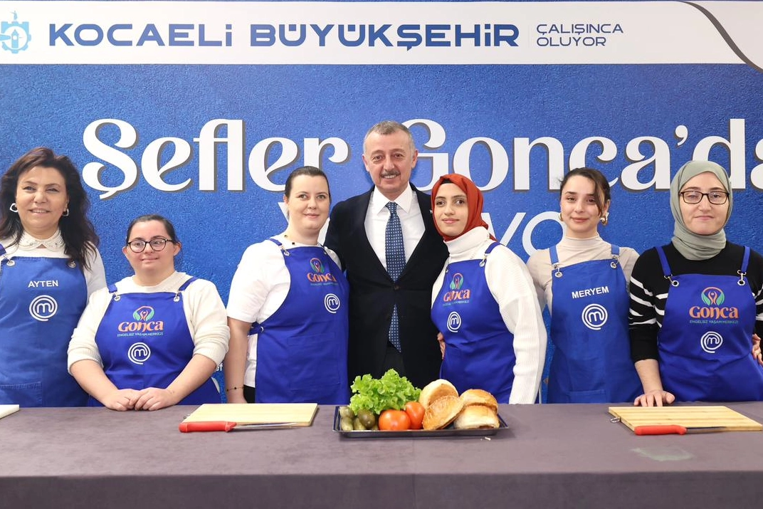 Kocaeli’de engelsiz merkezde yemek yarışması