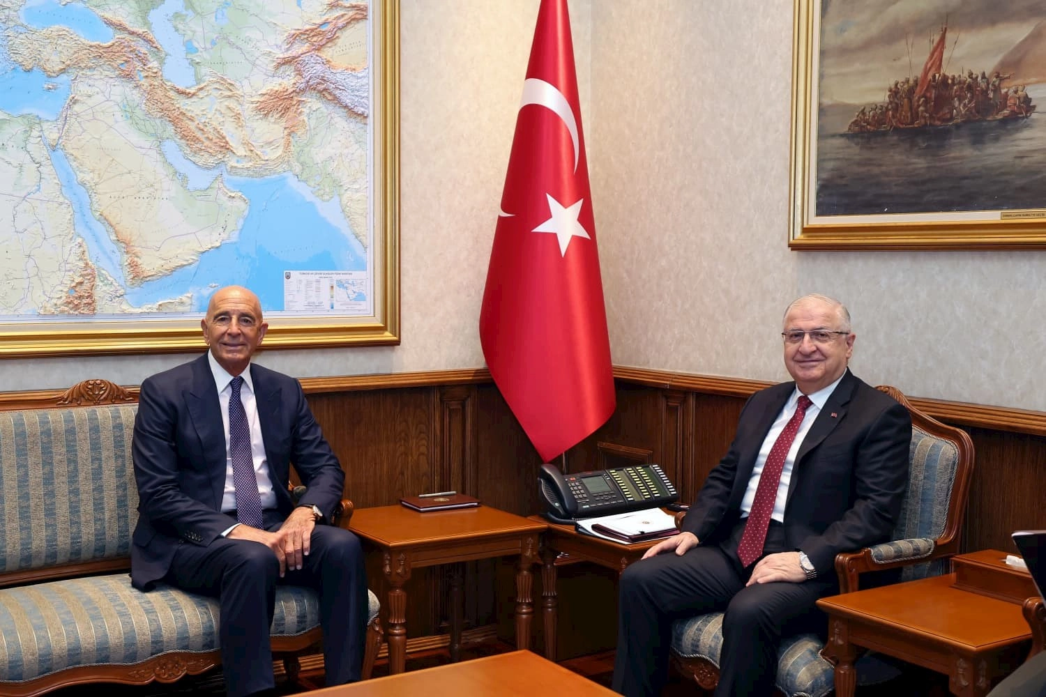 ABD’nin Ankara Büyükelçisi Barrack MSB'de