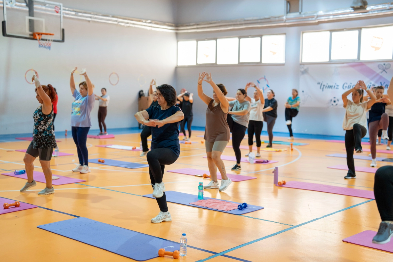 Muğla Milas spor kurslarıyla her yaşa hareket katıyor