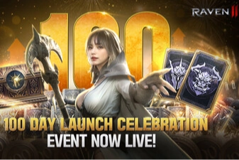 Netmarble, Brutal Dark Fantasy MMORPG Raven2'nin küresel olarak erişilmesinin 100. gününü festival etkinlikleriyle kutluyor