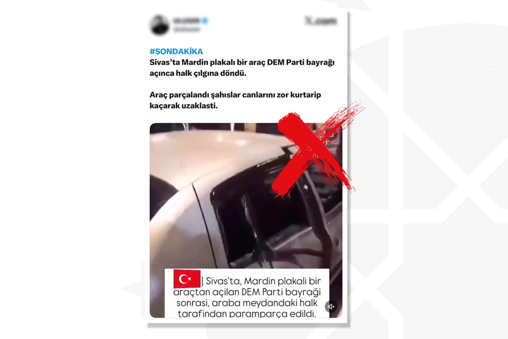 İletişim'den 'Sivas’ta linç girişimi' iddiasına yalanlama