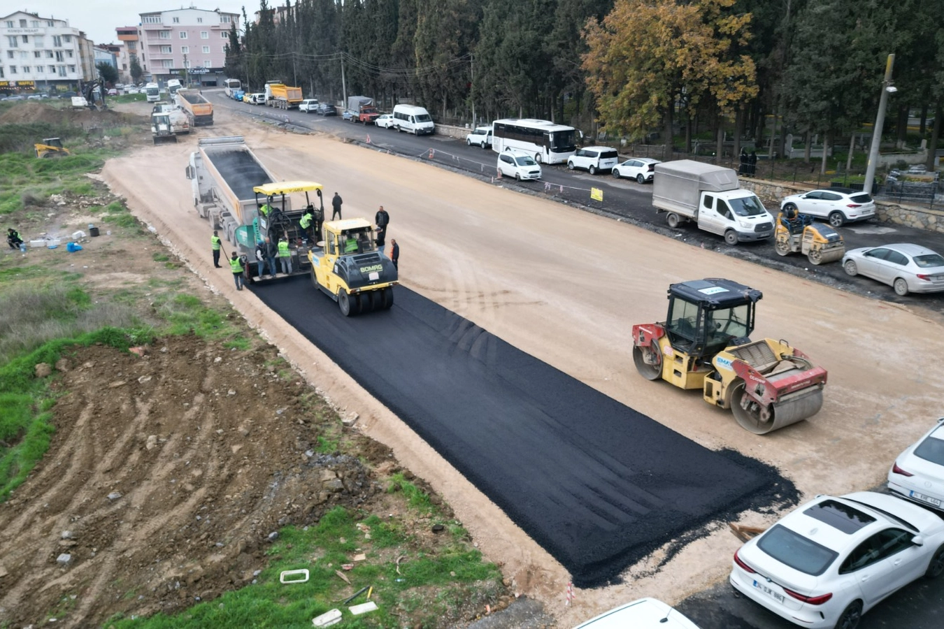 Kocaeli Gebze'de Osmanyılmaz Mezarlığı’na 45 araçlık otopark