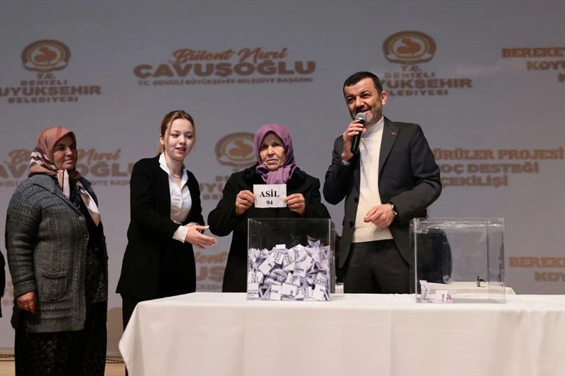 Denizli’de kadın üreticilere “Bereketli Sürüler” desteği
