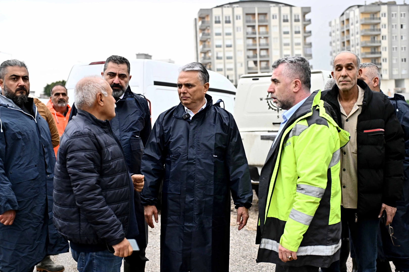 Antalya'da yoğun yağış sonrası Başkan Uysal Gebizli’de