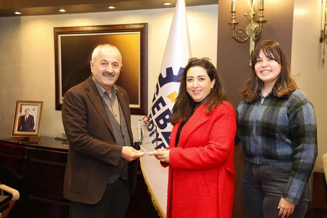 Gebze'de sağlık ocağı çalışanlarından Başkan Büyükgöz’e ziyaret