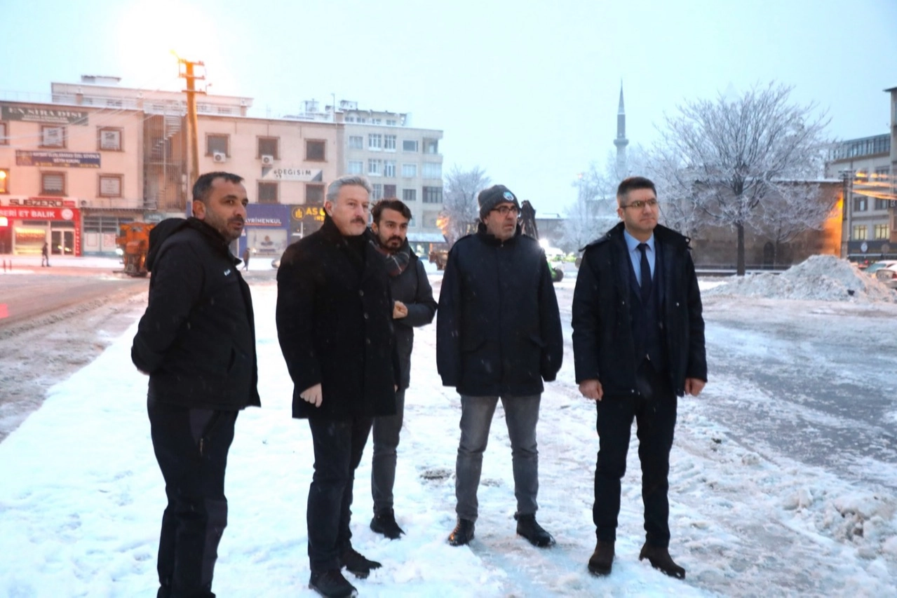 Kayseri Melikgazi tam koordinasyonla sahada