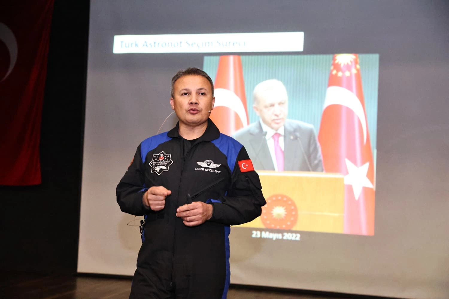 İlk Türk Astronot Alper Gezeravcı, Sakarya’da öğrencilerle buluştu