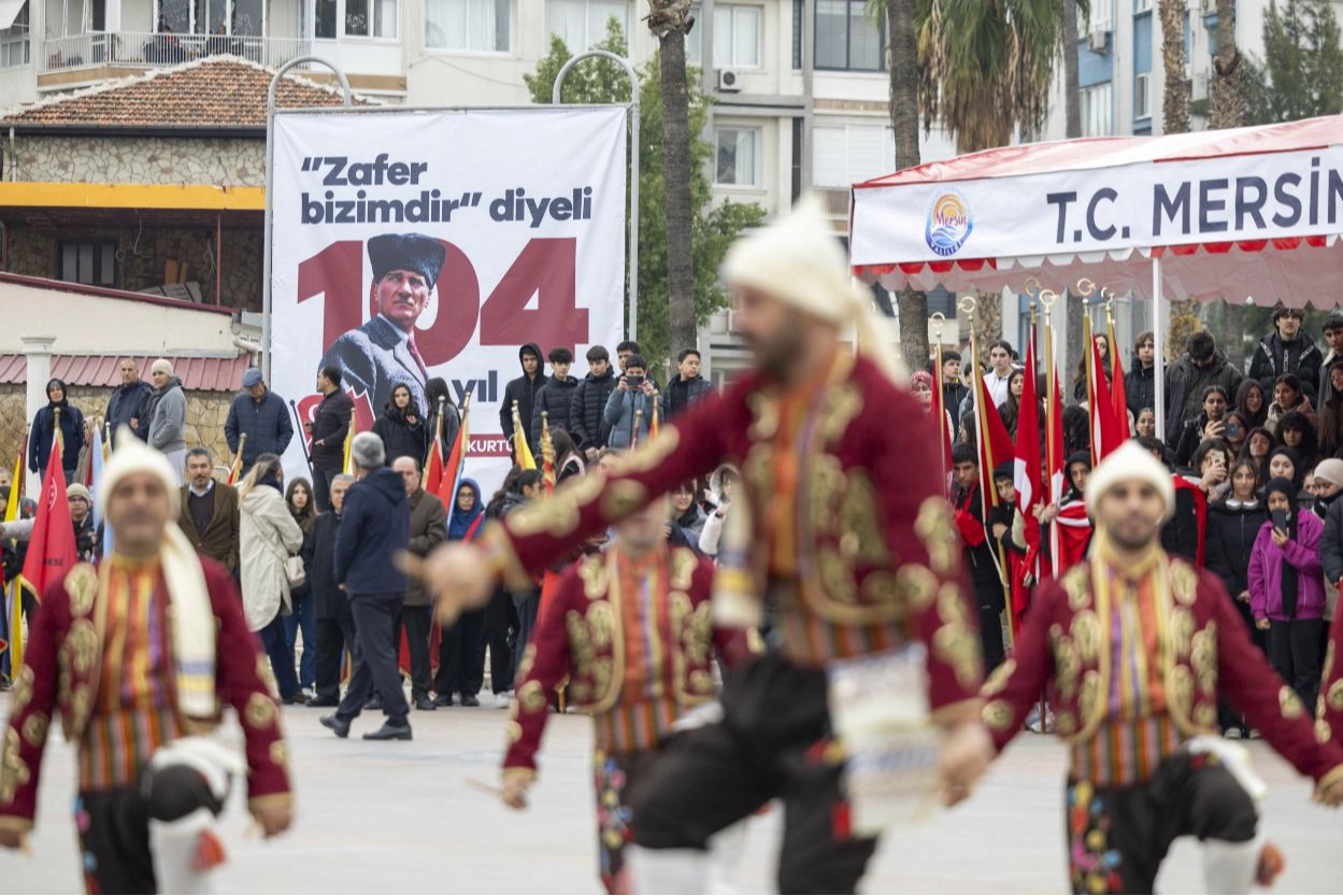 Mersin'de kurtuluş coşkusu
